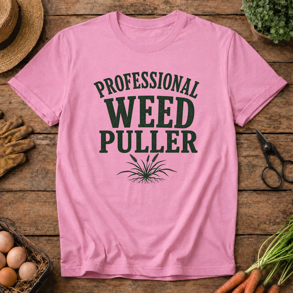 Professional Weed Puller T-Shirt