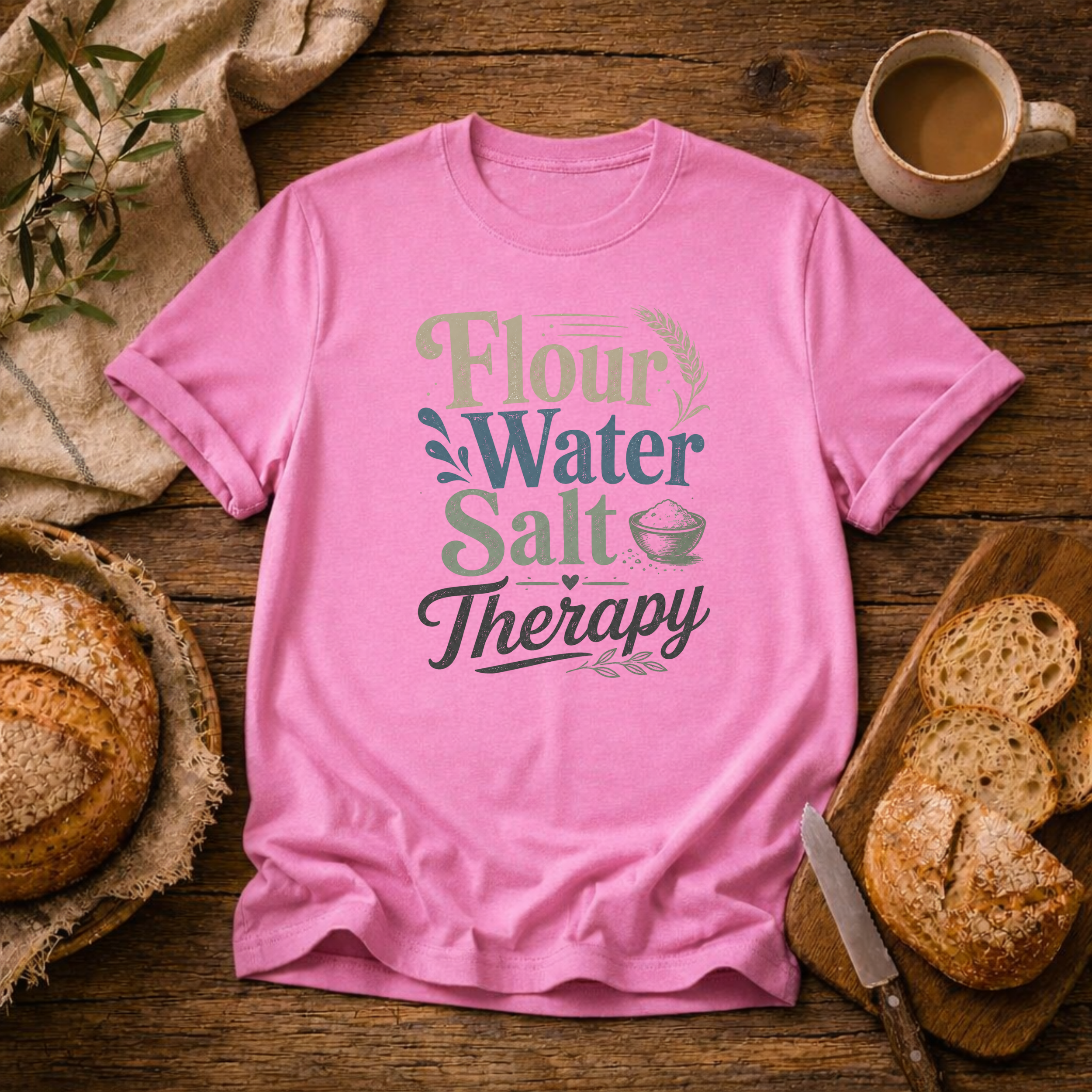 Flour Water Salt Therapy T-Shirt