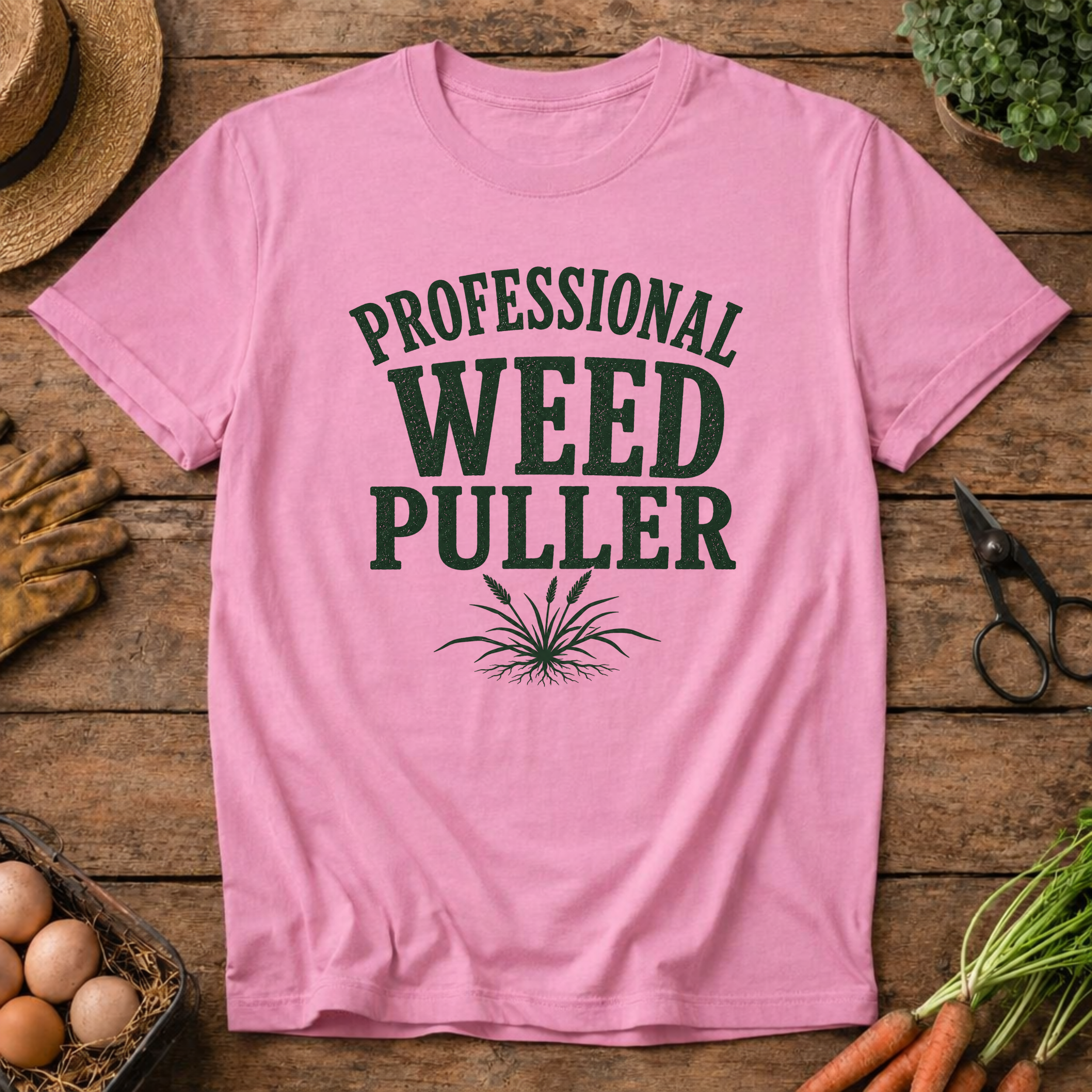 Professional Weed Puller T-Shirt