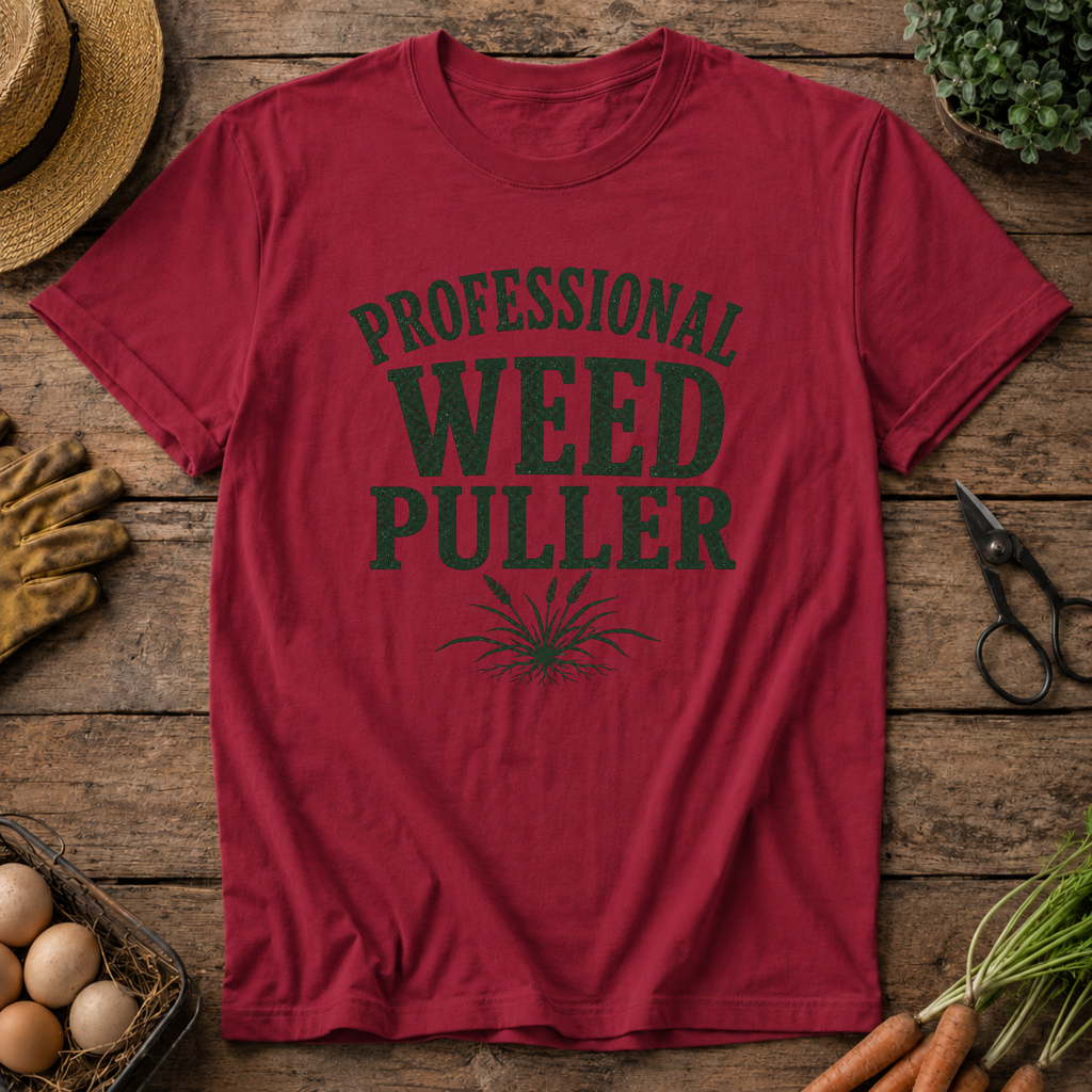 Professional Weed Puller T-Shirt