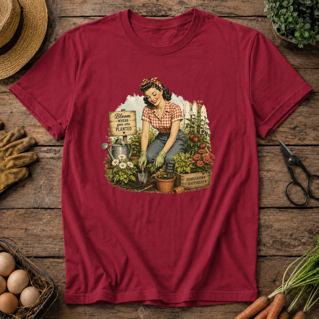 Vintage Bloom in the Garden T-Shirt