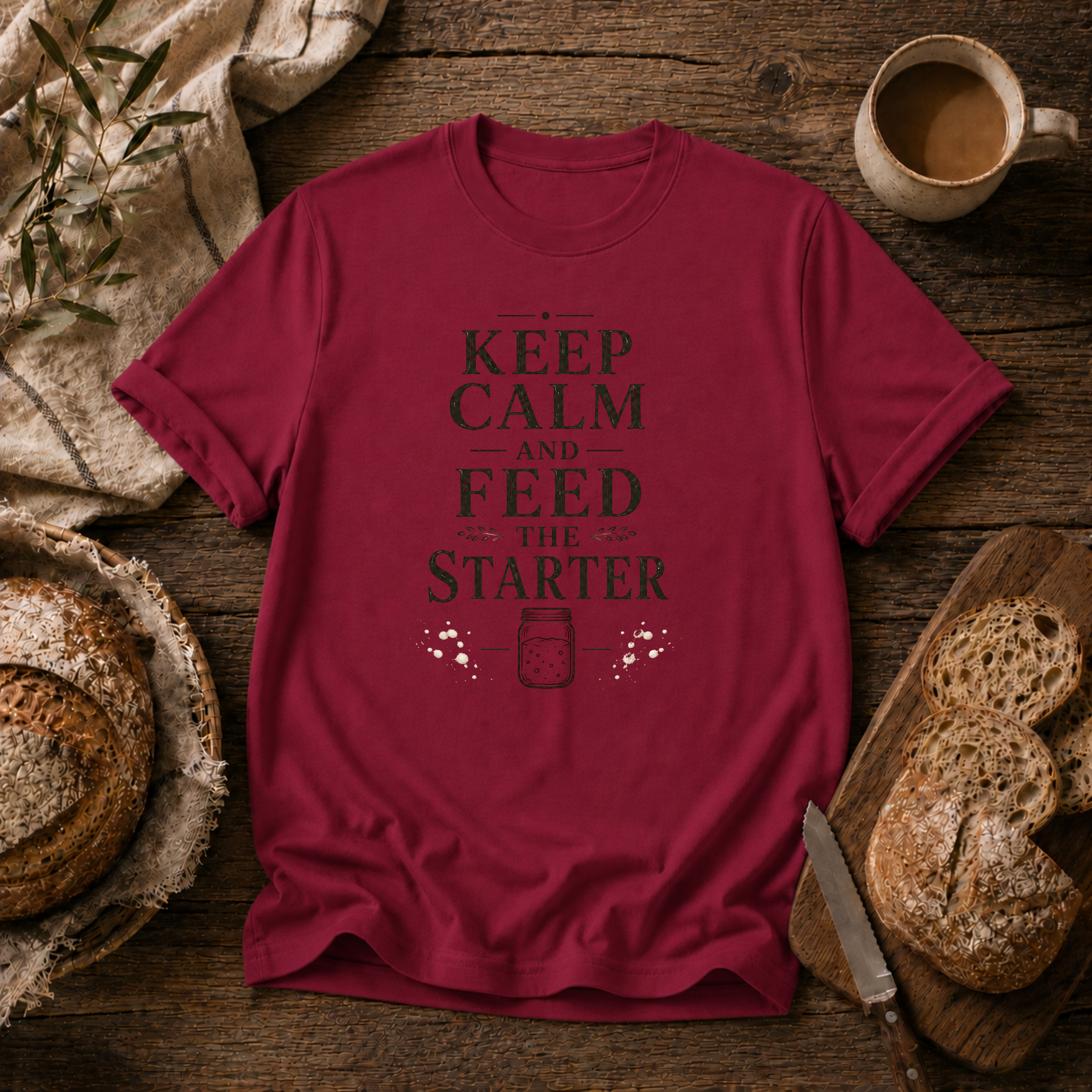 Keep Calm, Feed the Starter T-Shirt
