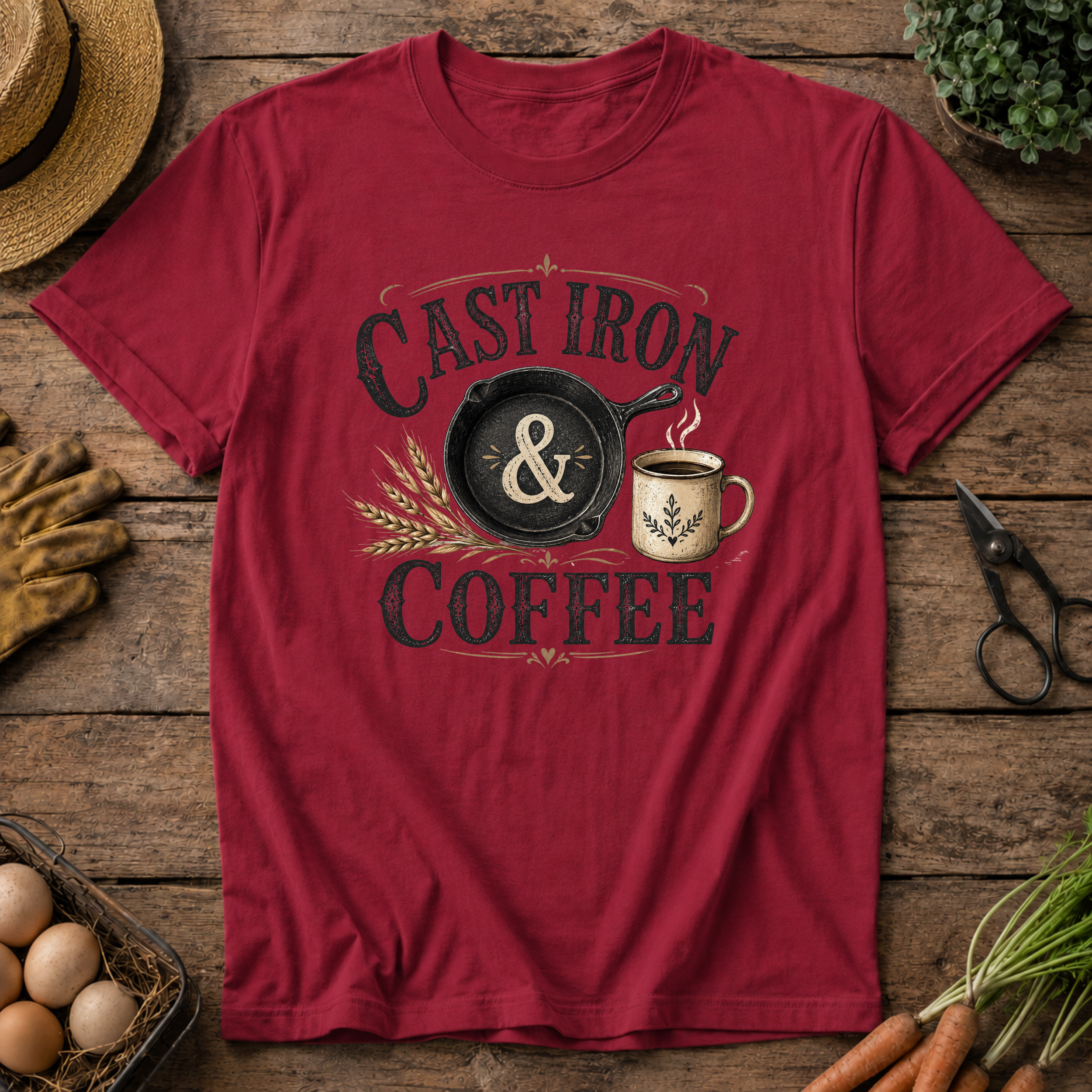 Cast Iron & Coffee T-Shirt