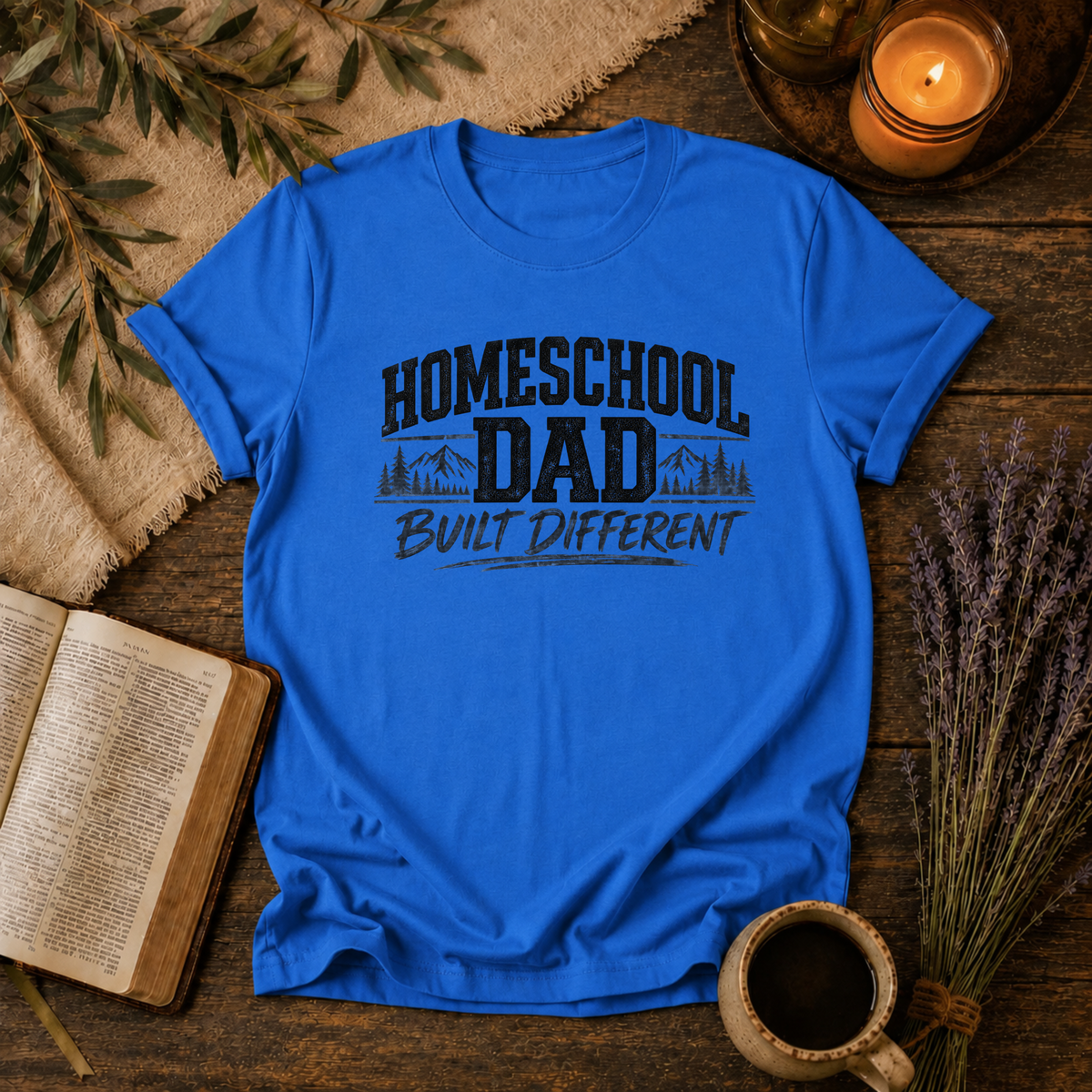 Homeschool Dad Build Different T-Shirt