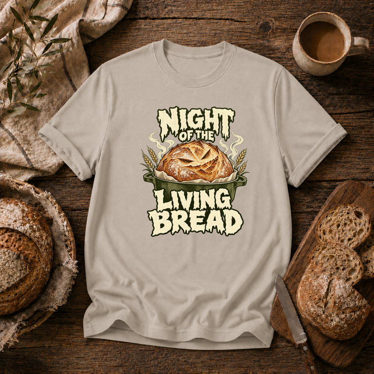Night of the Living Bread T-Shirt