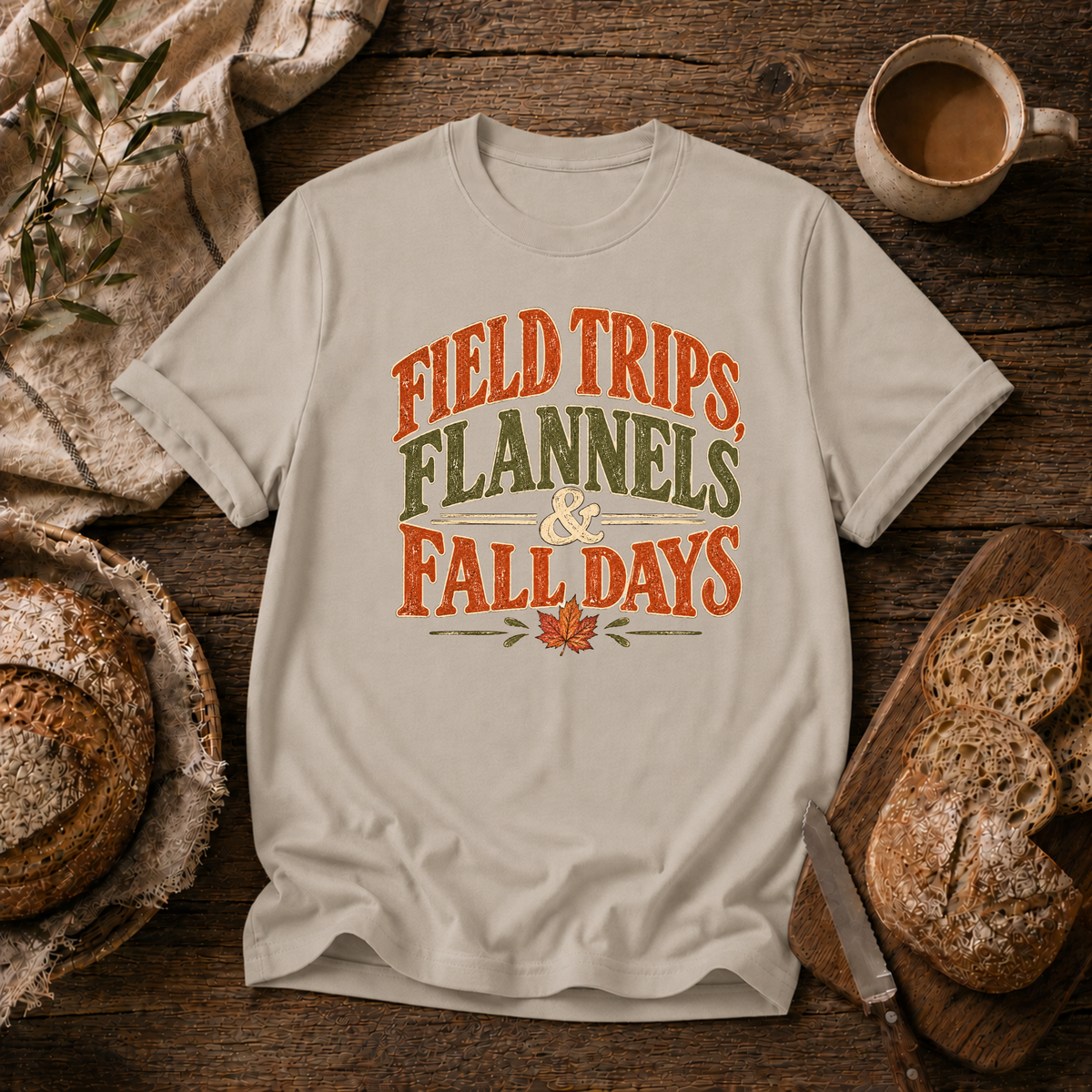 Field trips, Flannels & Fall Days T-Shirt
