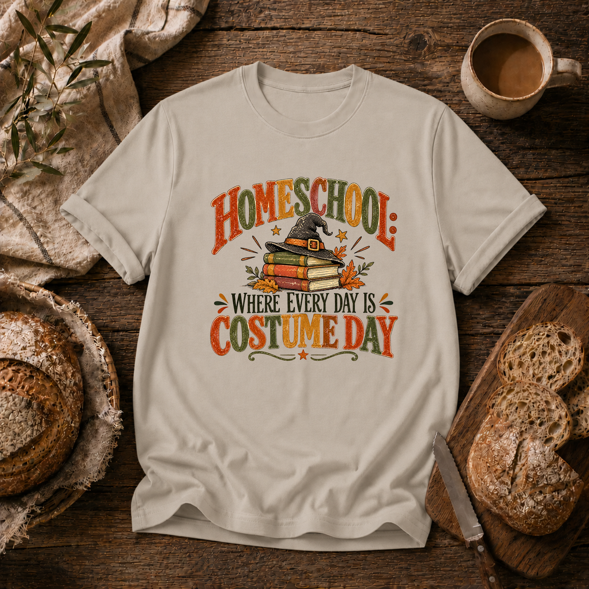 Homeschool: Everyday Costume Day T-Shirt