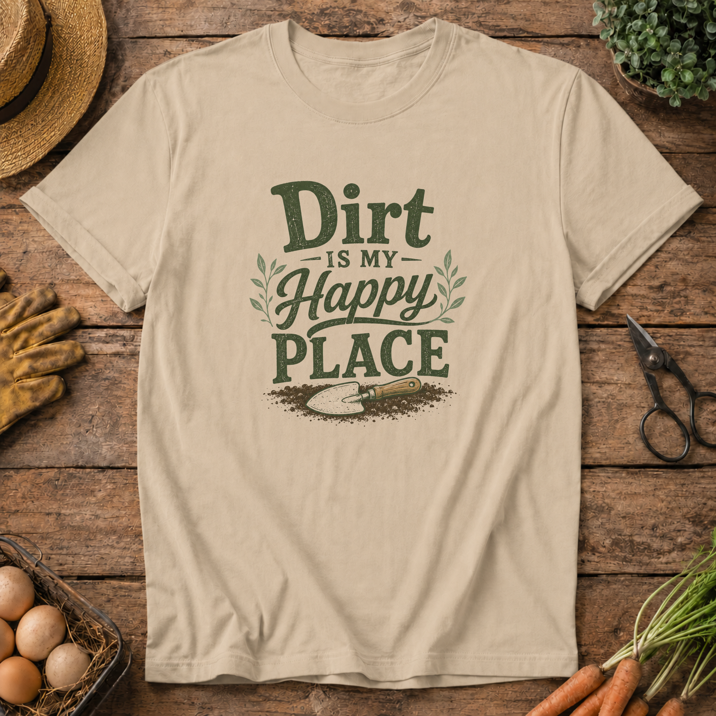 Dirt is my Happy Place T-Shirt