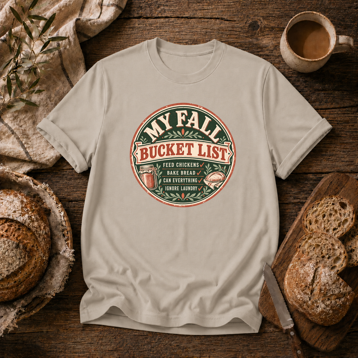 My Fall Bucket List T-Shirt