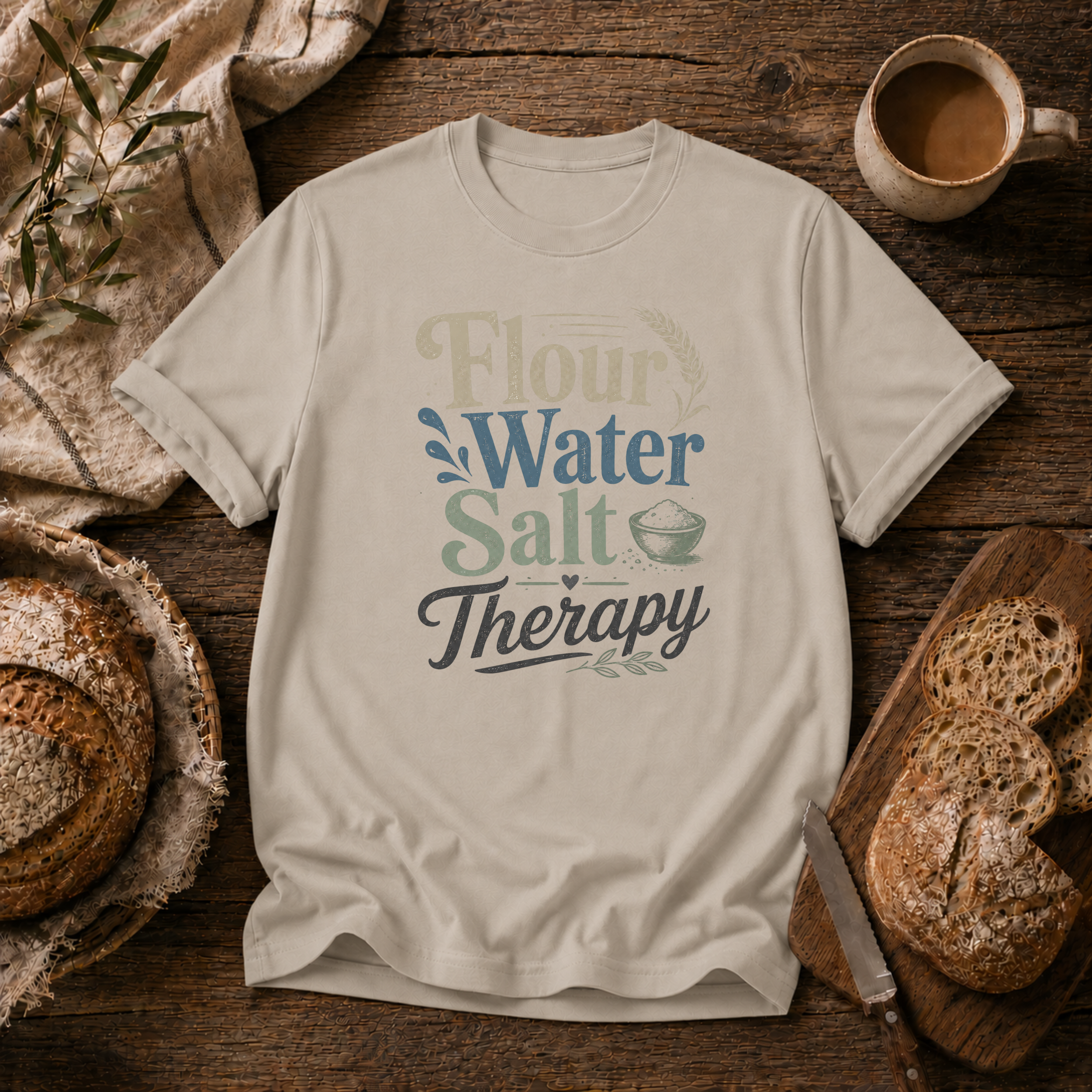 Flour Water Salt Therapy T-Shirt