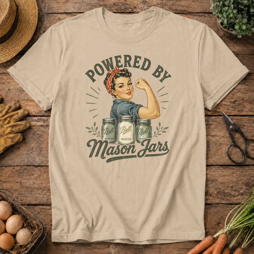 Powered By Mason Jars T-Shirt
