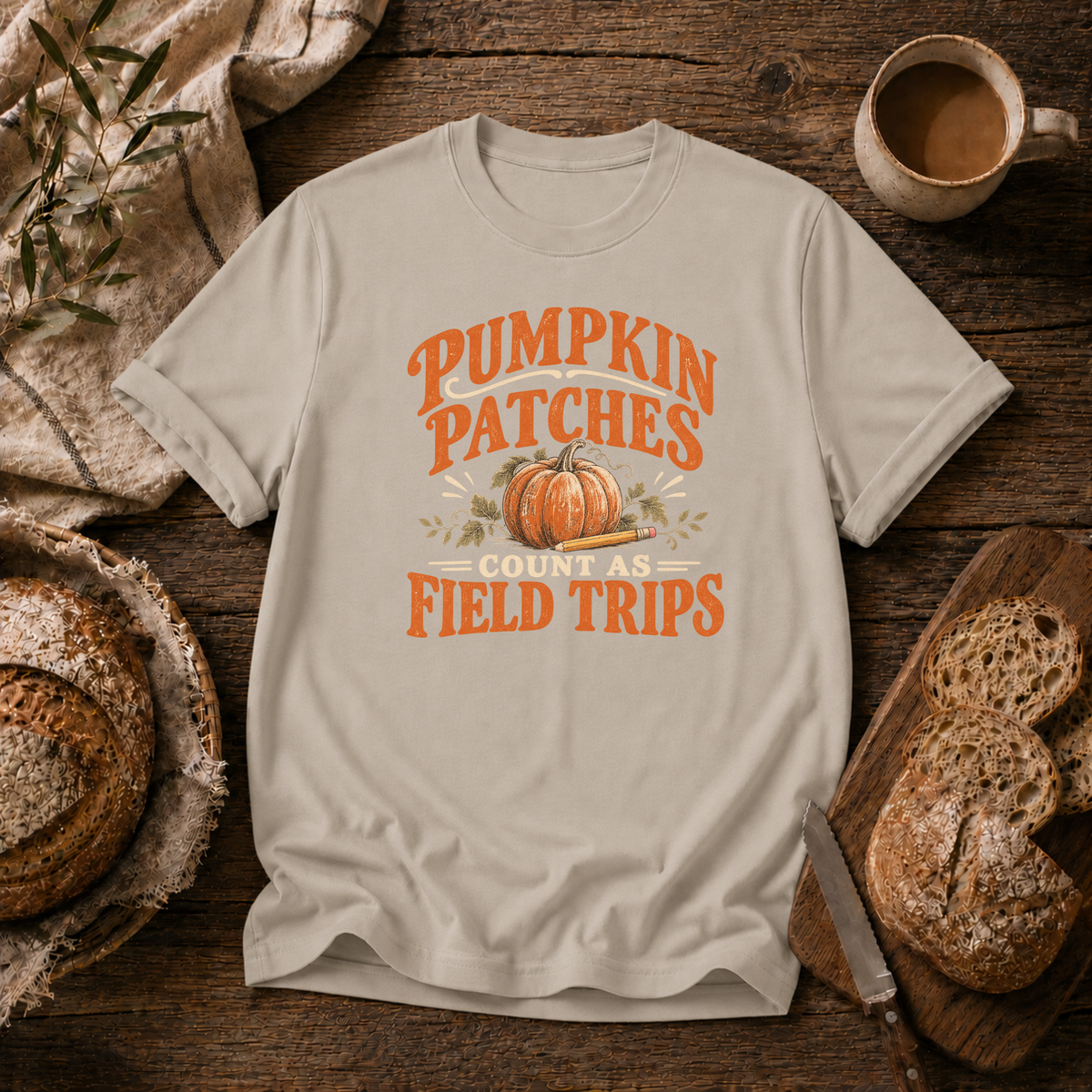 Pumpkin Patches Count as Field Trips T-Shirt