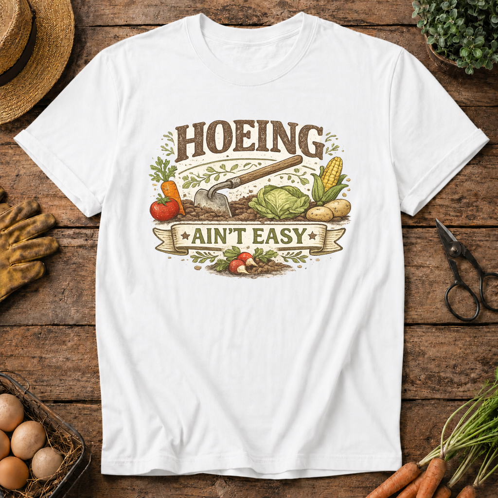 Hoeing Ain't Easy T-Shirt
