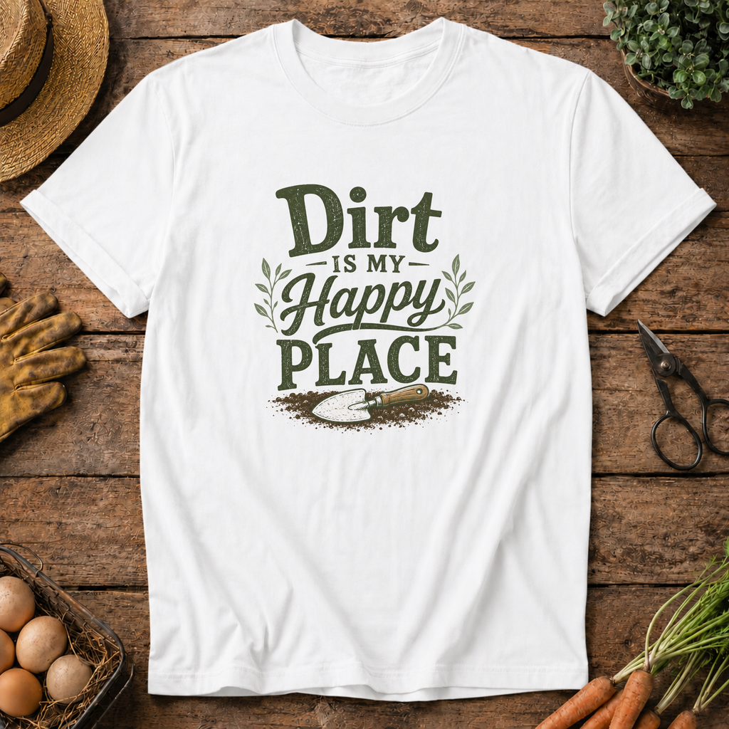 Dirt is my Happy Place T-Shirt