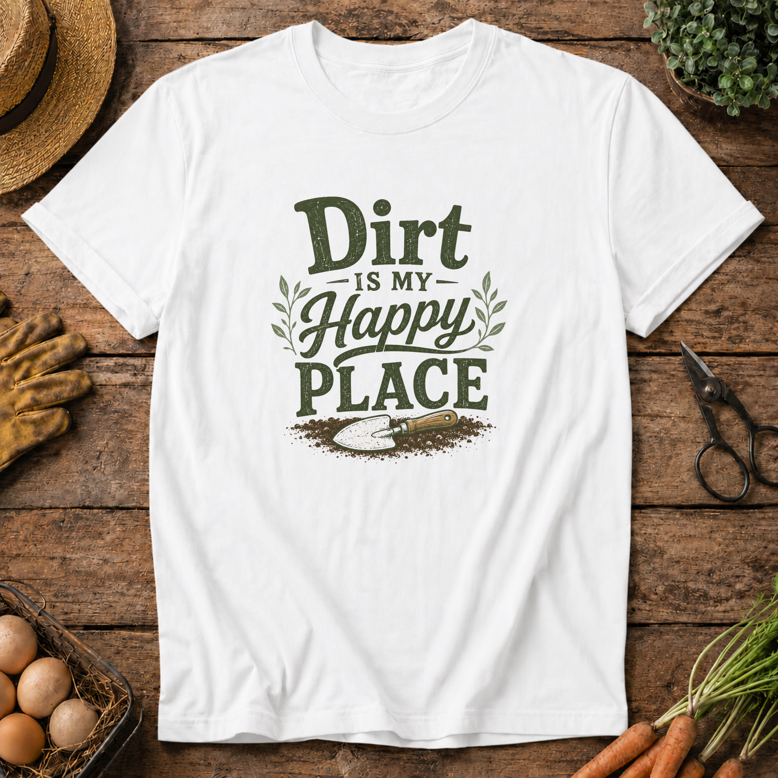 Dirt is my Happy Place T-Shirt