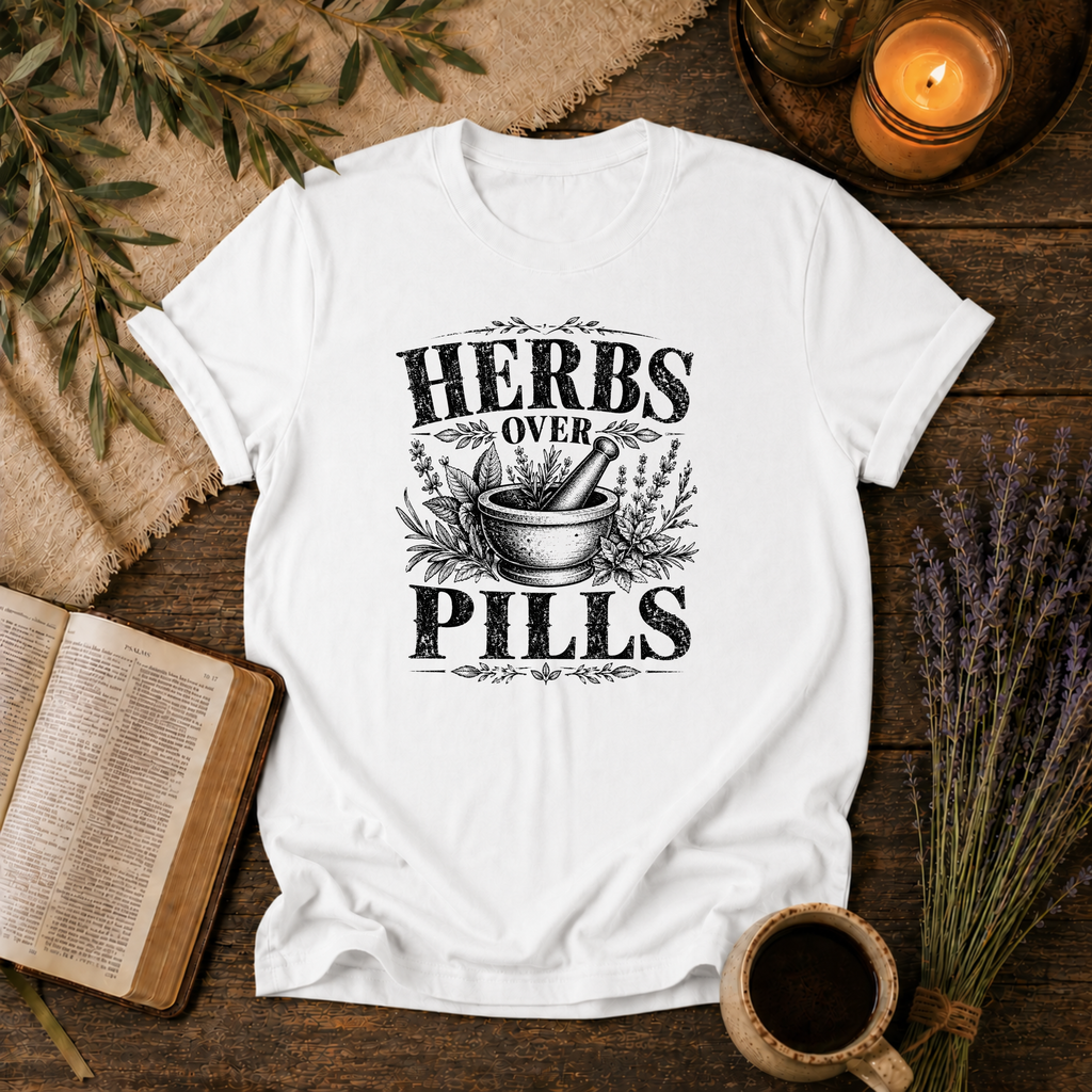 Herbs Over Pills T-Shirt