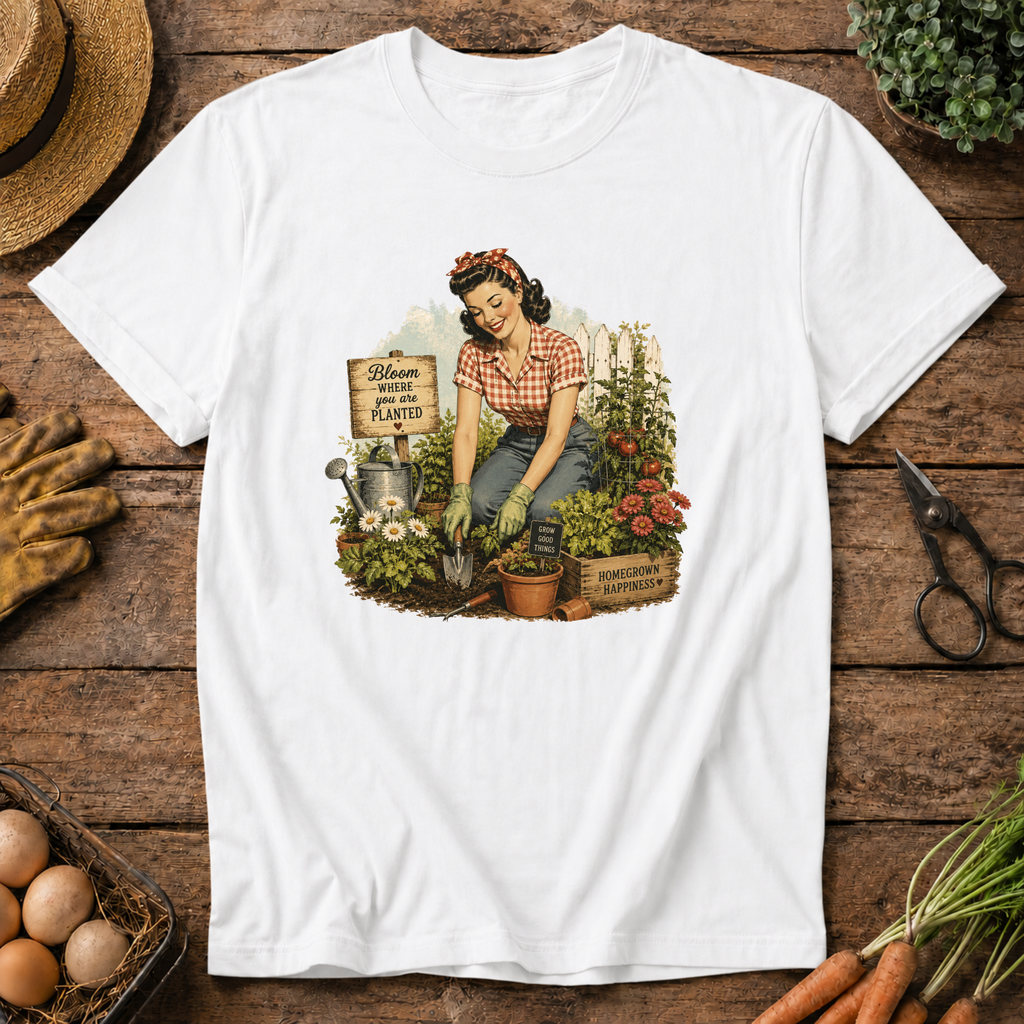 Vintage Bloom in the Garden T-Shirt