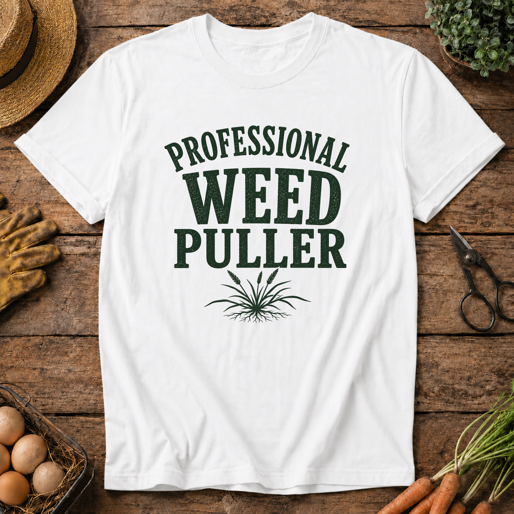 Professional Weed Puller T-Shirt