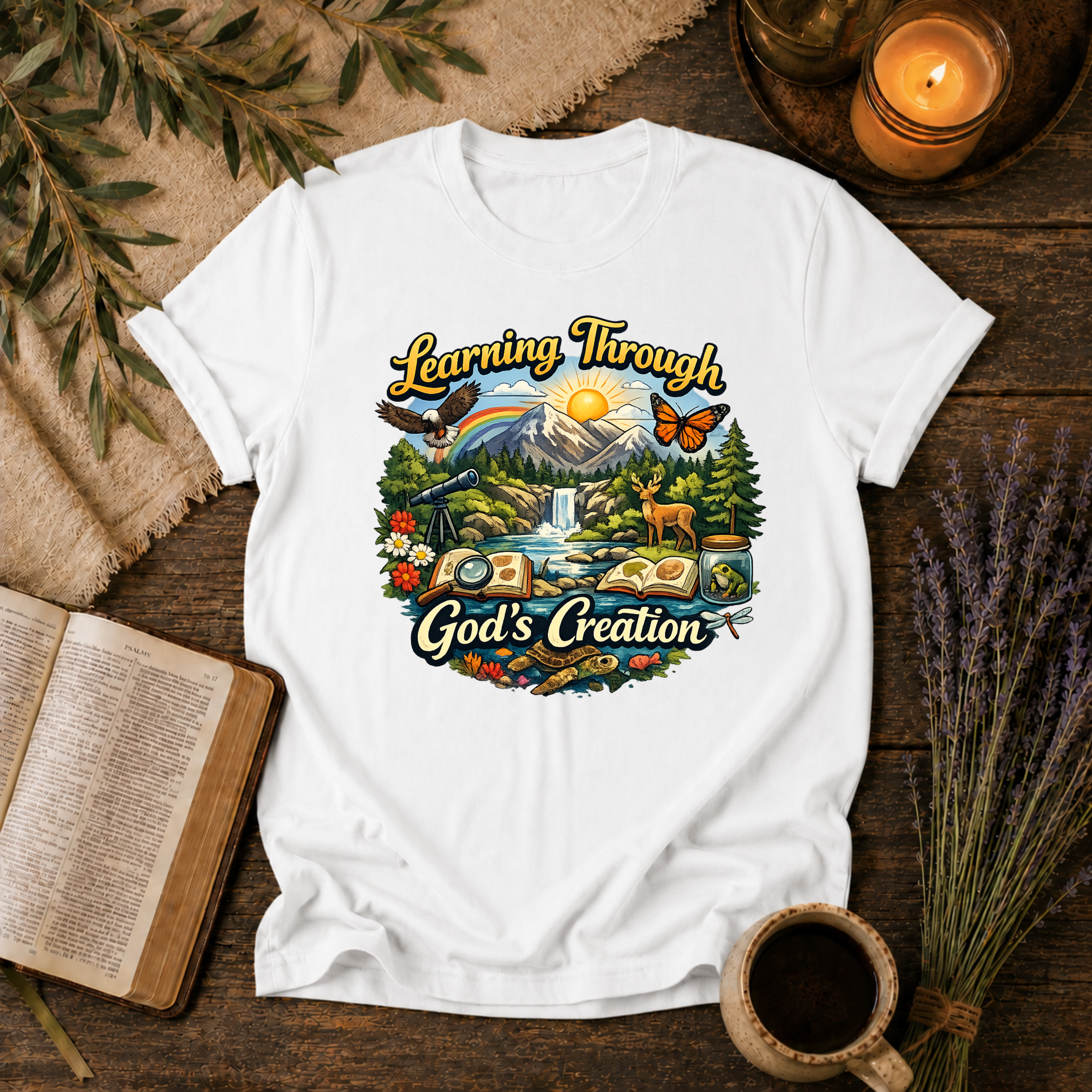 Learning though God's Creation T-Shirt