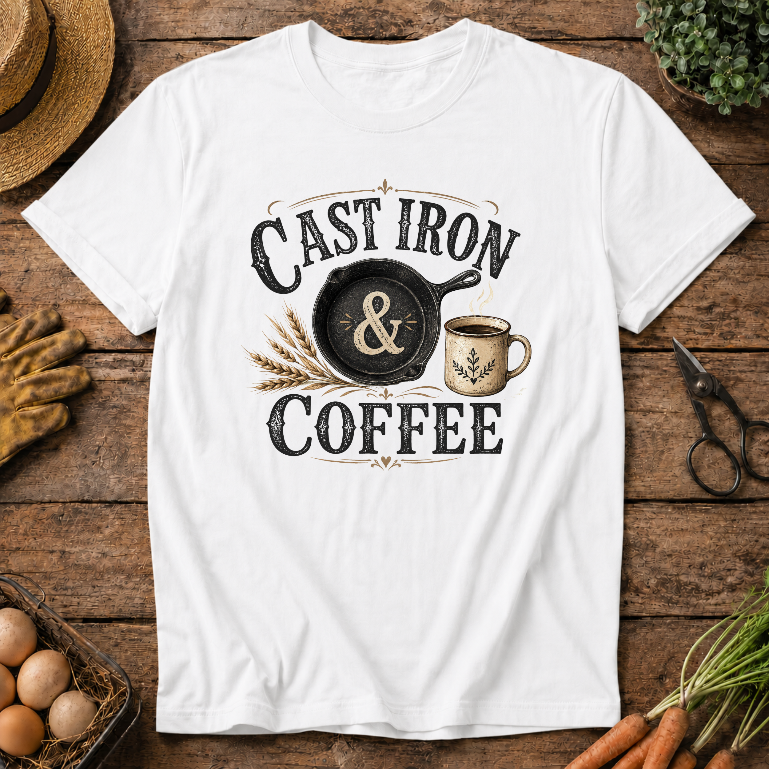 Cast Iron & Coffee T-Shirt