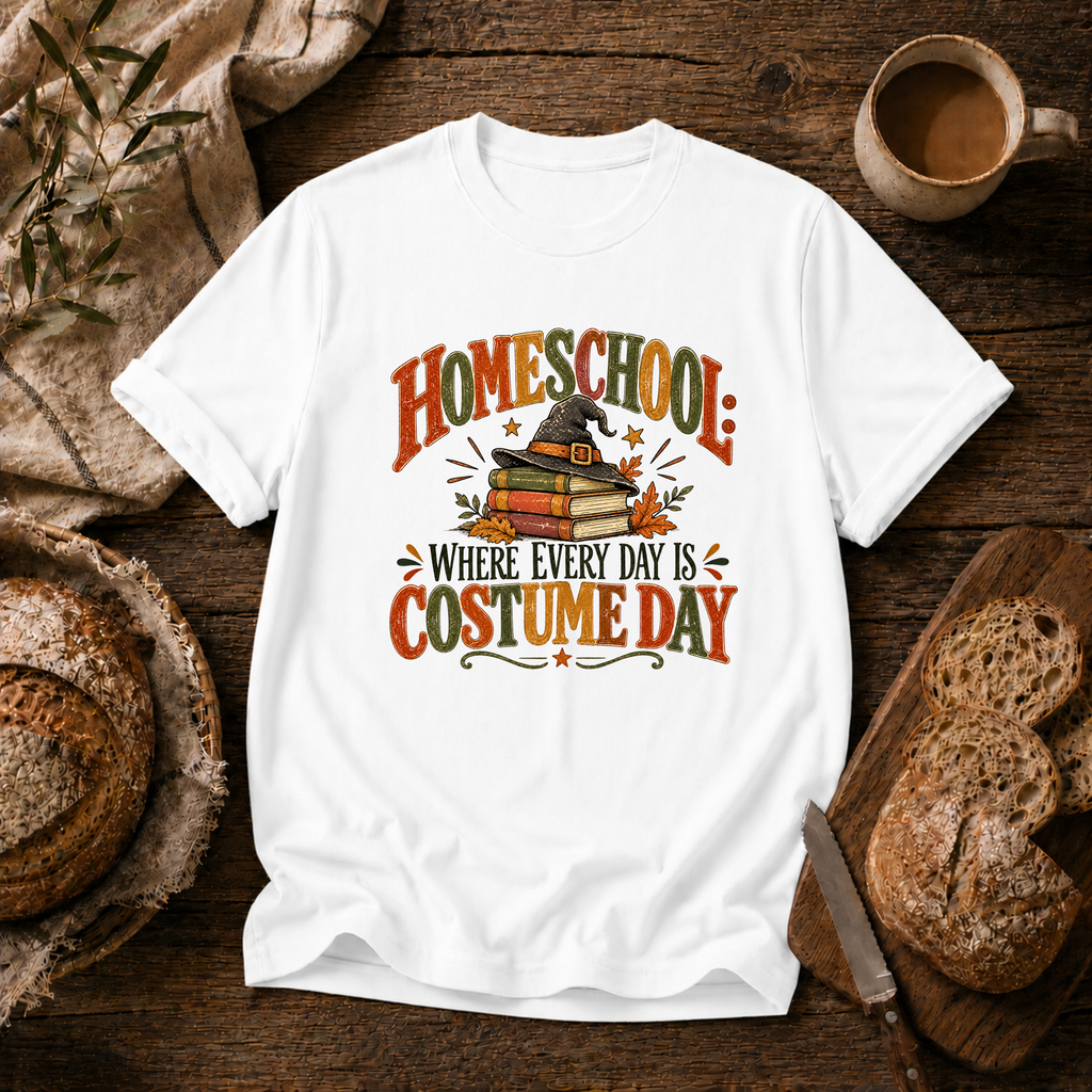 Homeschool: Everyday Costume Day T-Shirt