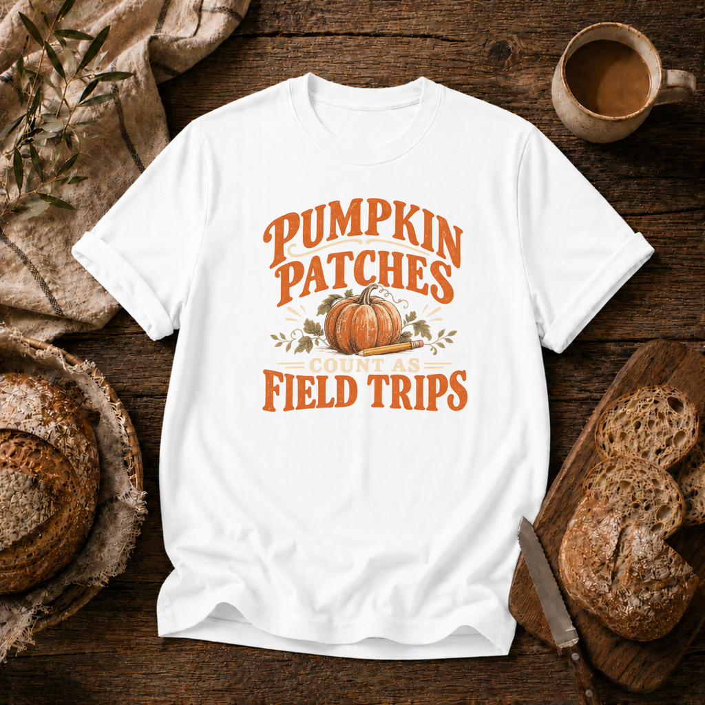 Pumpkin Patches Count as Field Trips T-Shirt