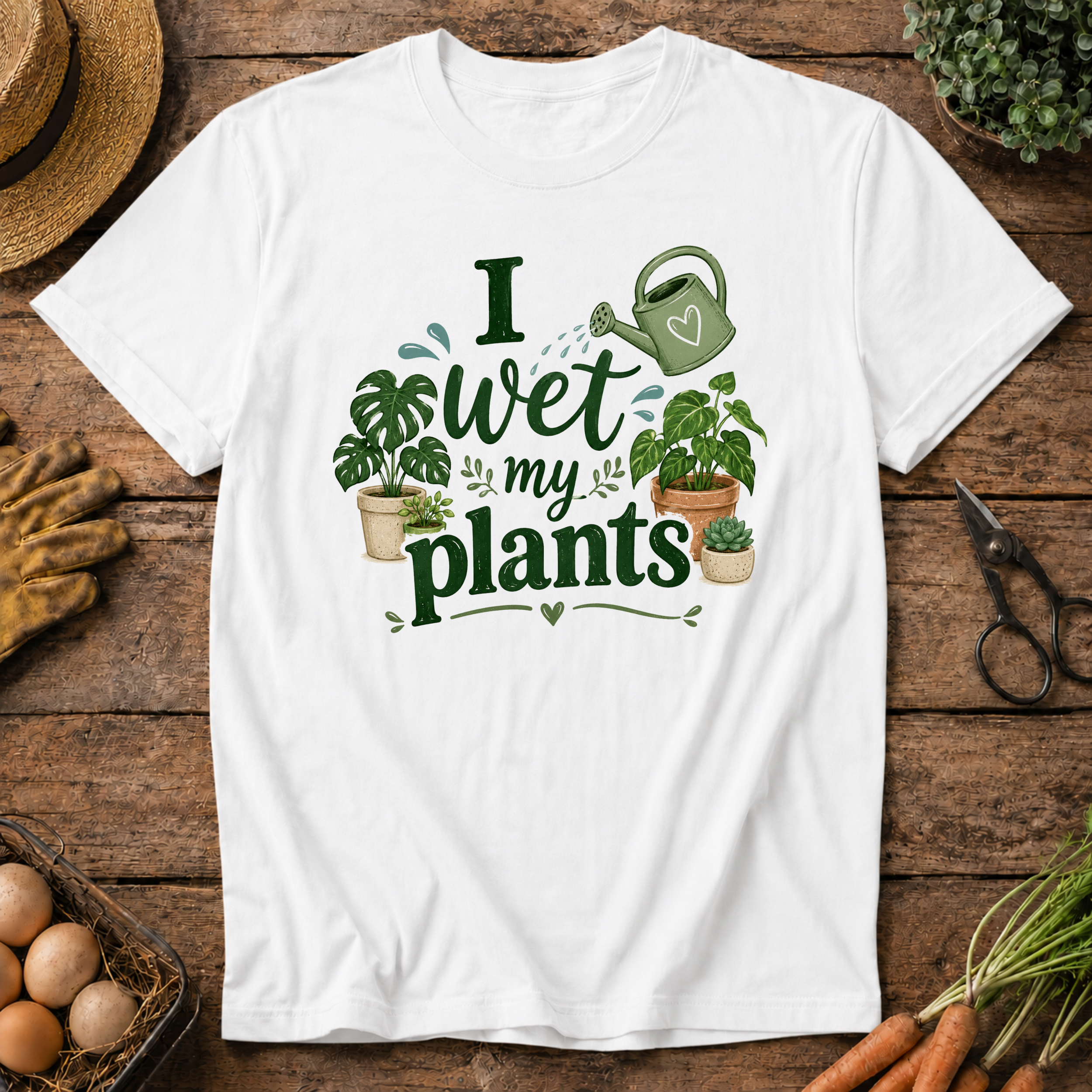 I Wet My Plants T-Shirt