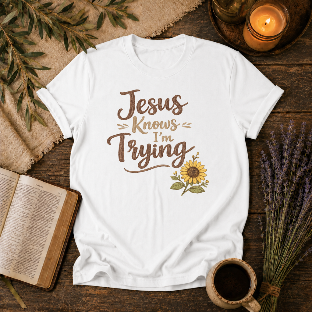 Jesus Knows I'm Trying