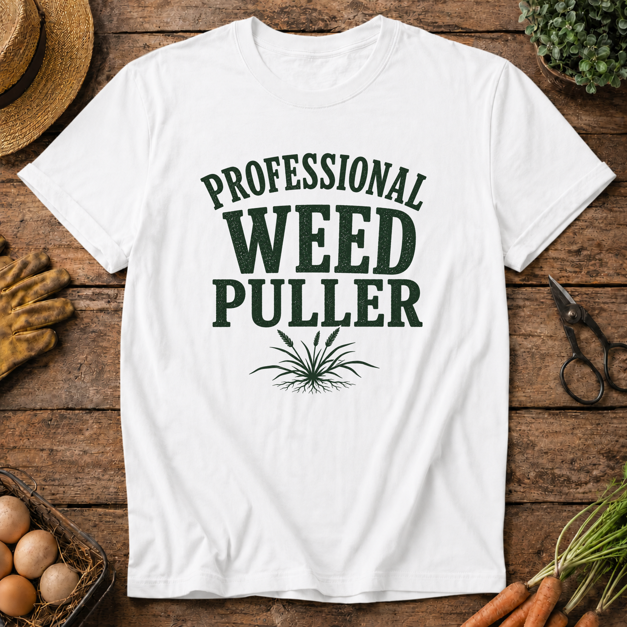 Professional Weed Puller T-Shirt
