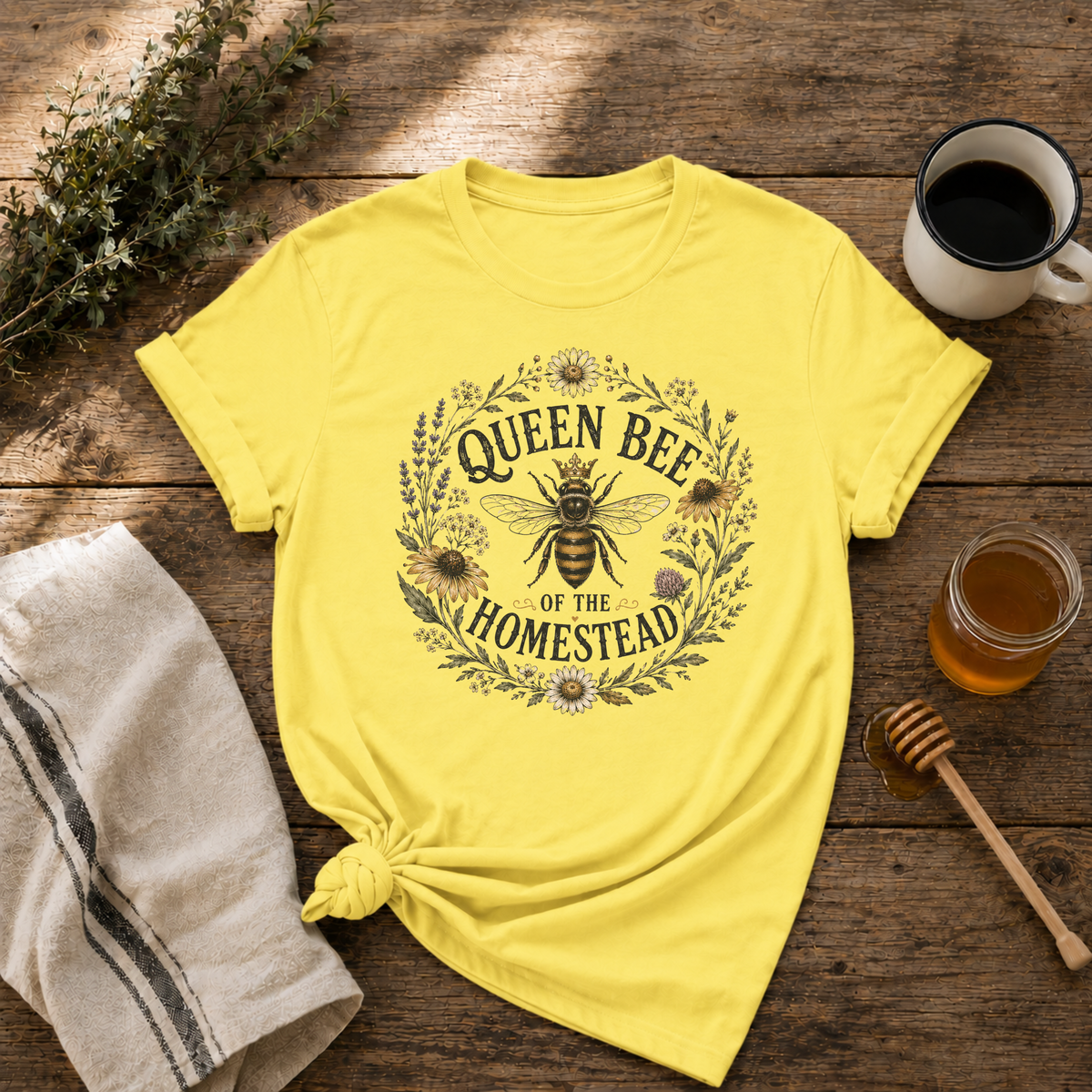 Queen Bee of the Homestead T-Shirt