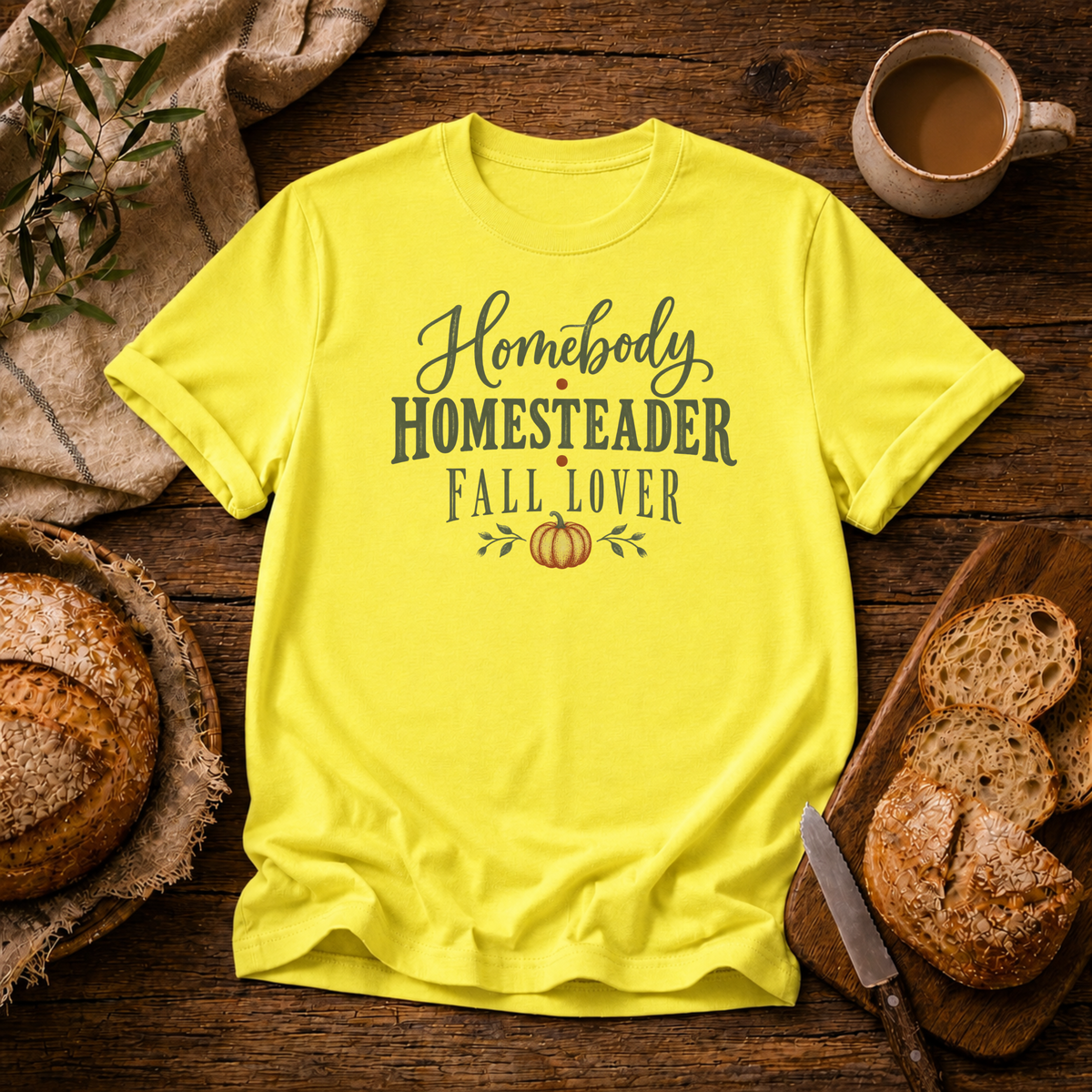 Homebody Homesteader Fall Lover T-Shirt