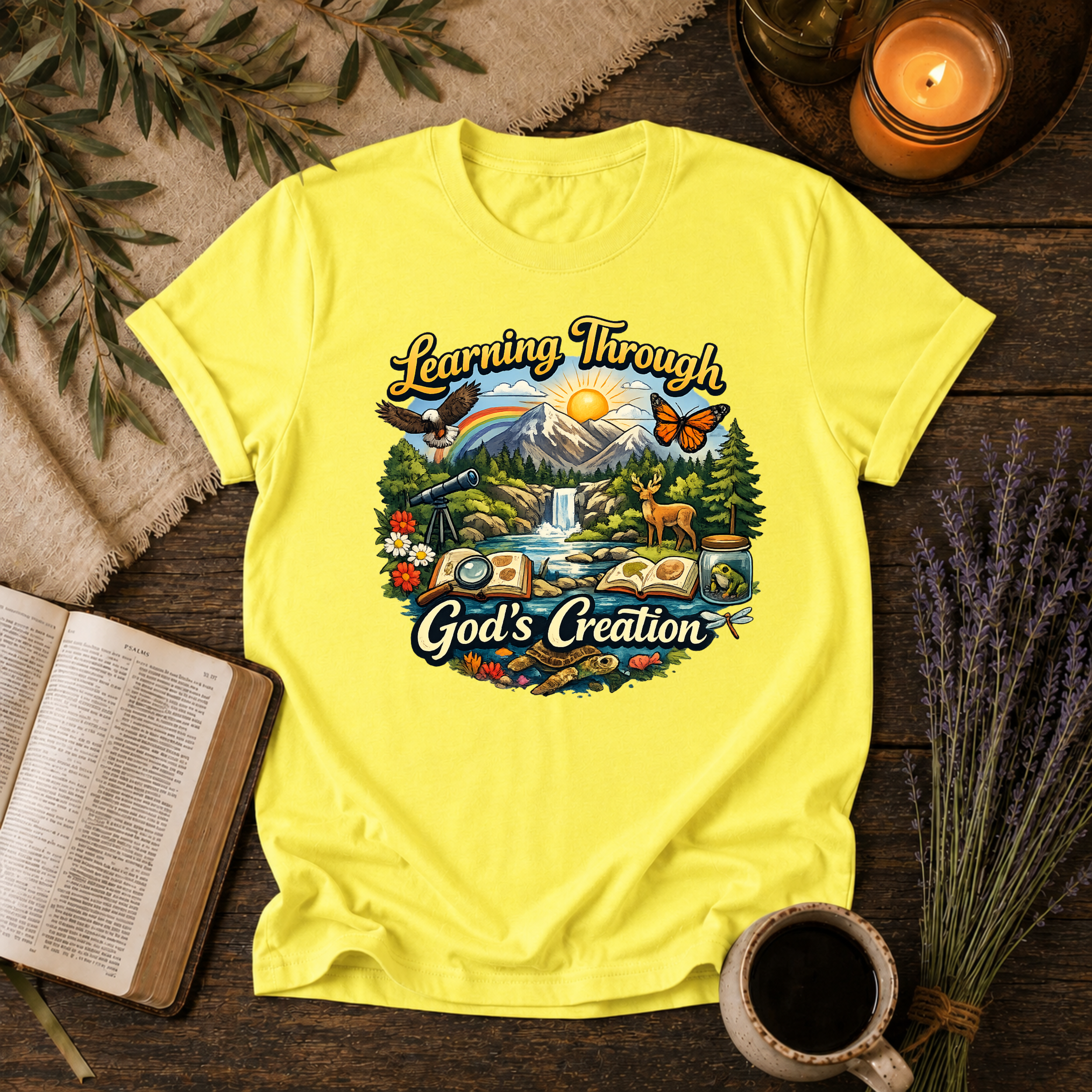 Learning though God's Creation T-Shirt