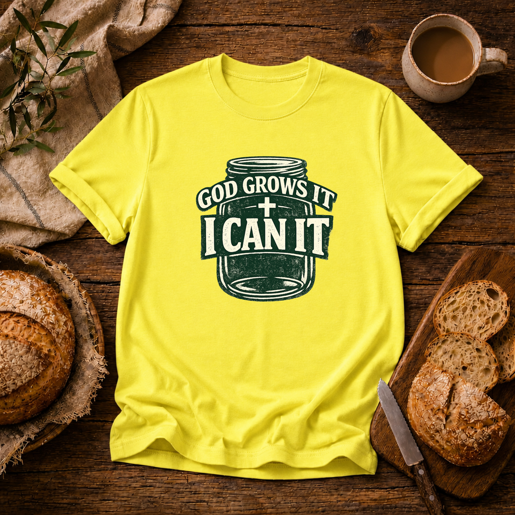 God Grows it, I Can it T-Shirt