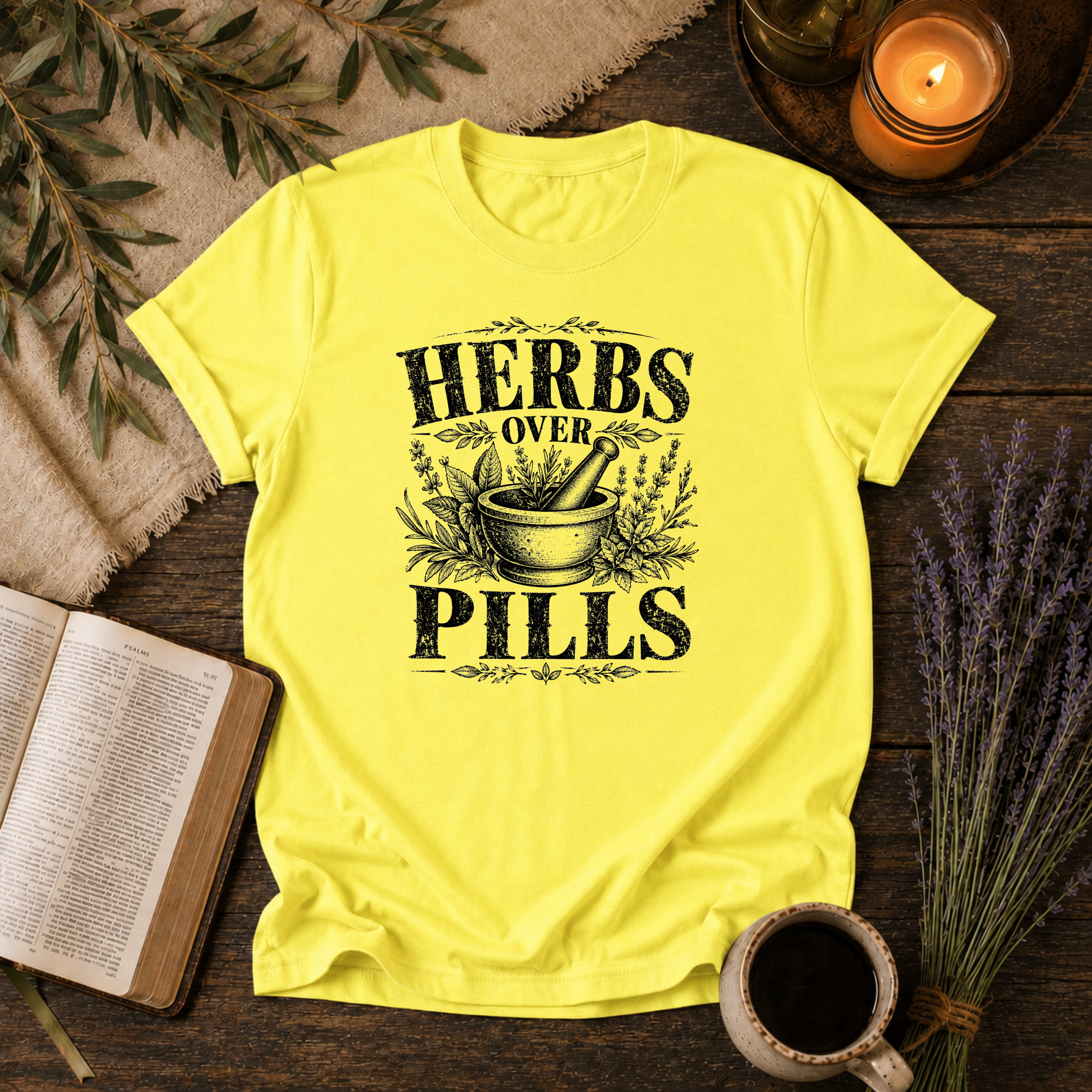 Herbs Over Pills T-Shirt