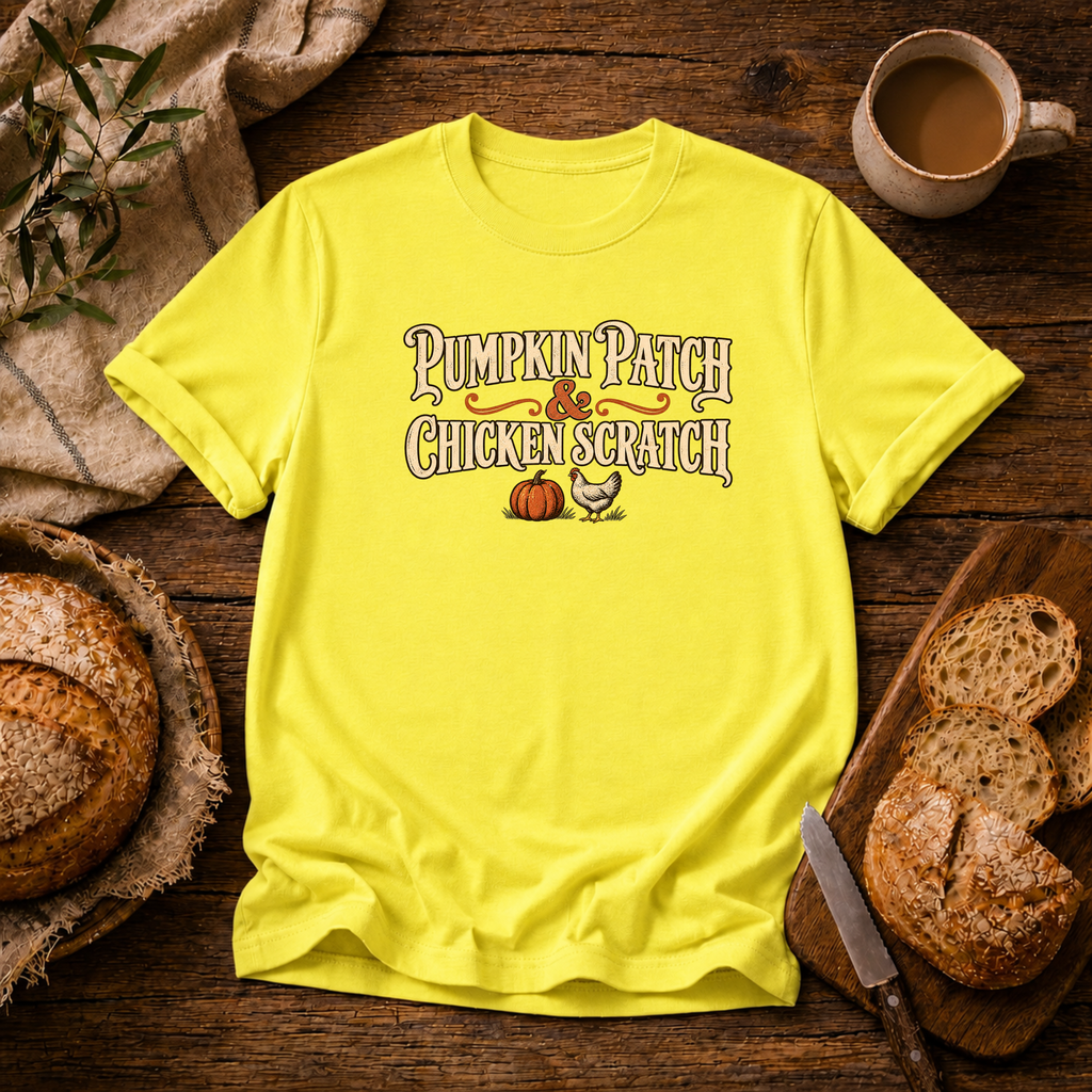 Pumpkin Patch Chicken Scratch T-Shirt