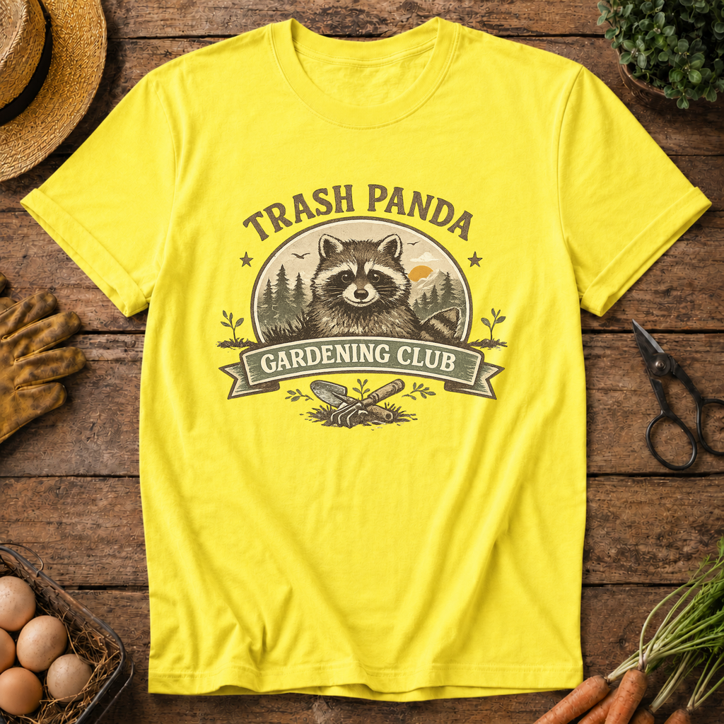 Trash Panda Gardening  Club T-Shirt