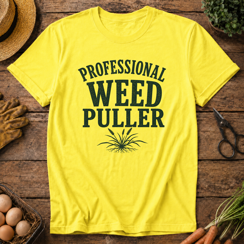 Professional Weed Puller T-Shirt