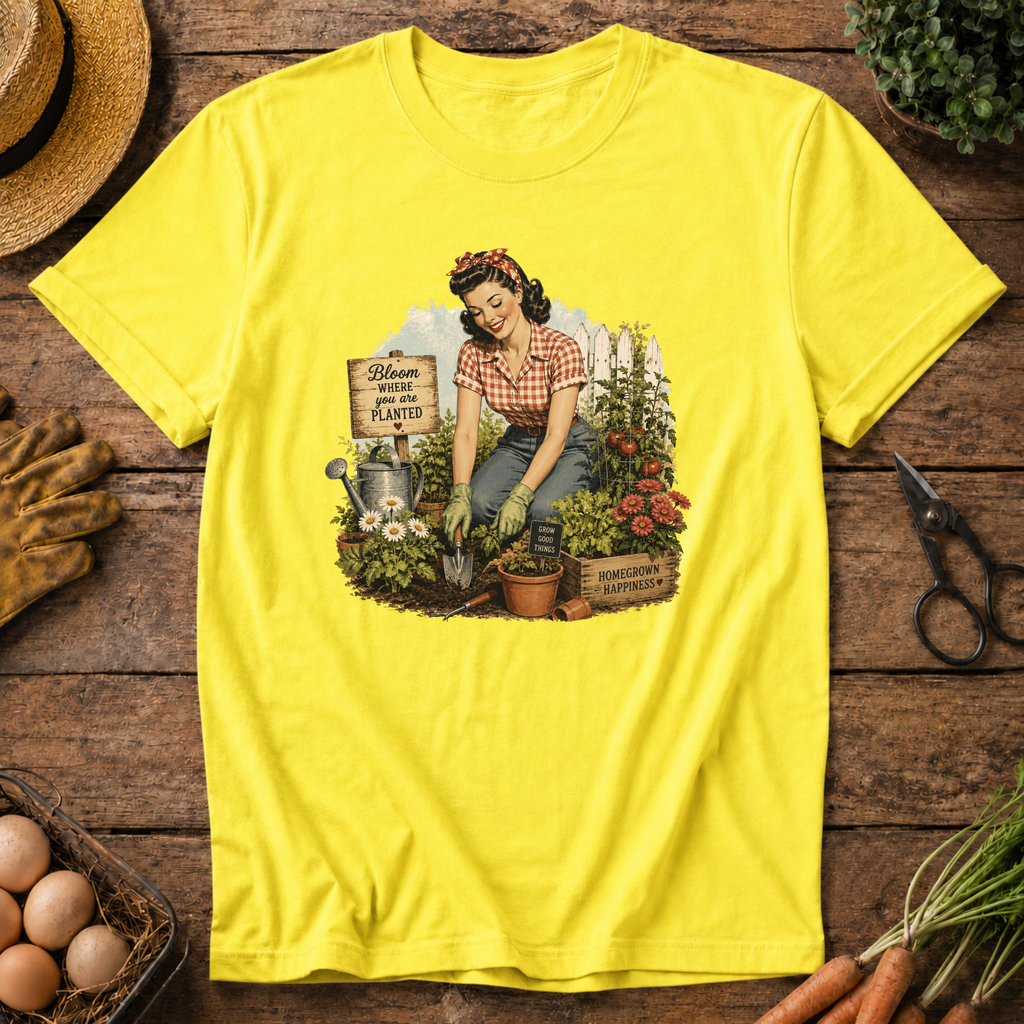 Vintage Bloom in the Garden T-Shirt